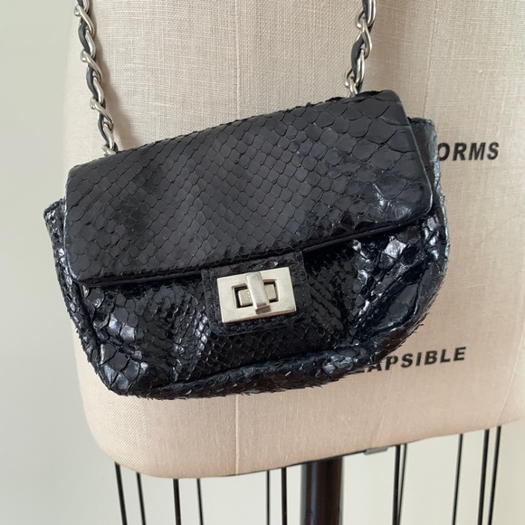 Philipp Plein mini bag black glossy python - Picture 2 of 7